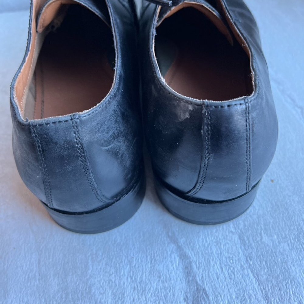 ** Aldo Men's Leather dress shoes Tie Size 10 - Picture 6 of 10
